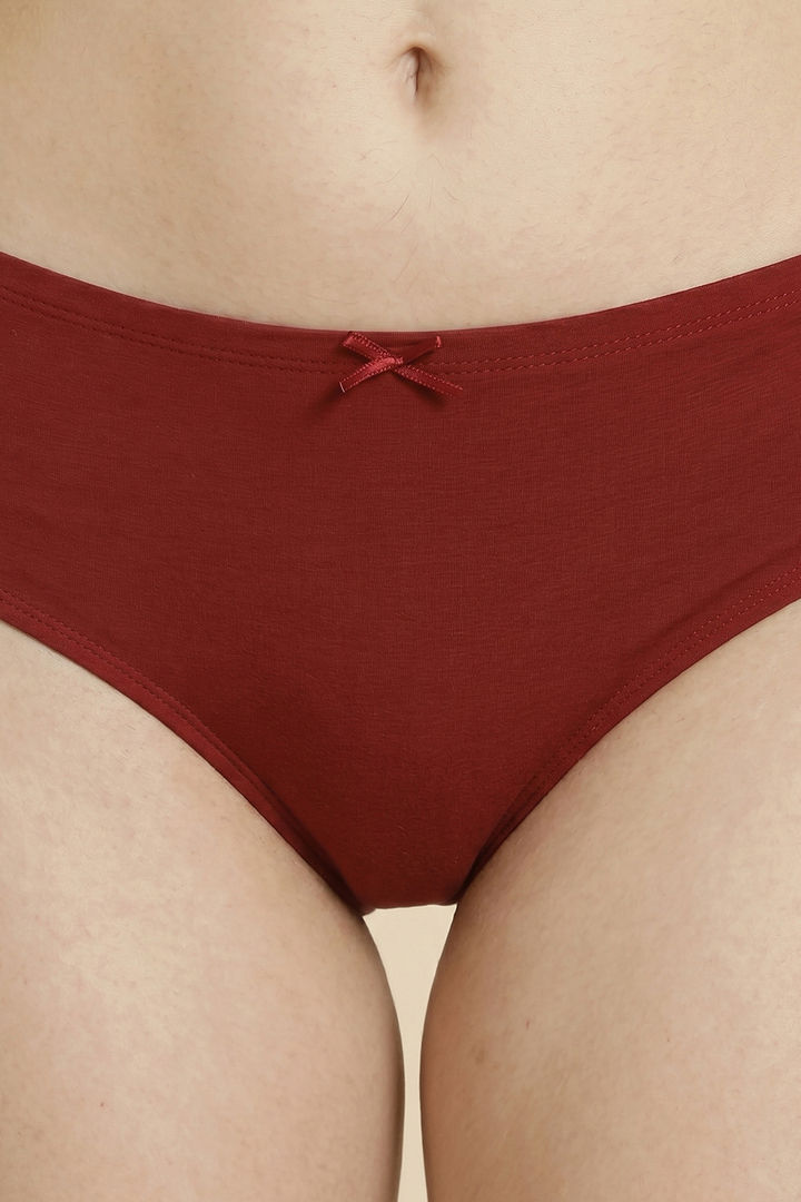 Zivame Anti-Microbial Low Rise Full Coverage Hipster Panty (Pack of 3) - Multicolor — image 7